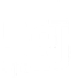 The Raj Spice logo.